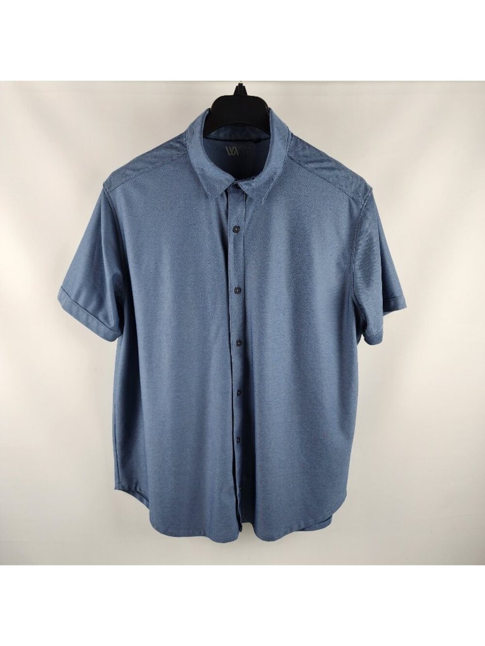 VRST Shirt Mens XL Blue S/S Button Up Shirt